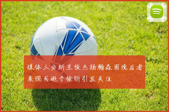 媒体人分析王俊杰杨瀚森困境后者表现或逊于徐昕引发关注